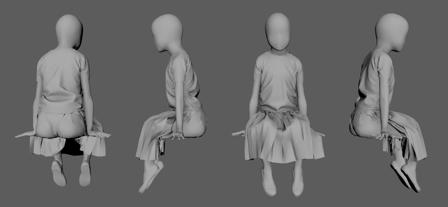 Basic Mannequin Collection Models 3D model_10