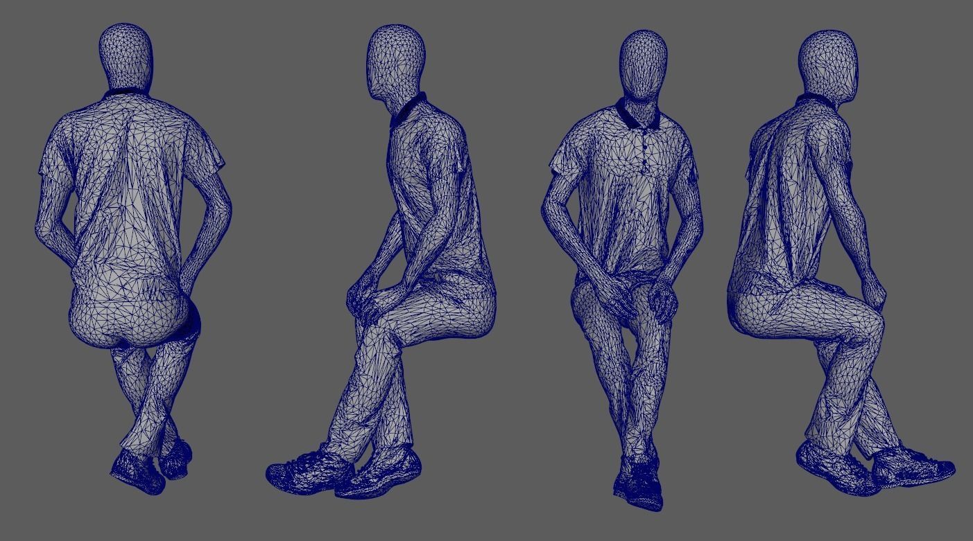 Basic Mannequin Collection Models 3D model_7