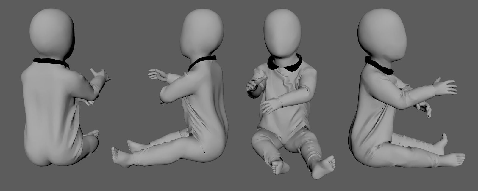 Basic Mannequin Collection Models 3D model_20