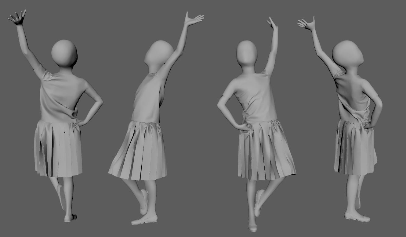 Basic Mannequin Collection Models 3D model_8