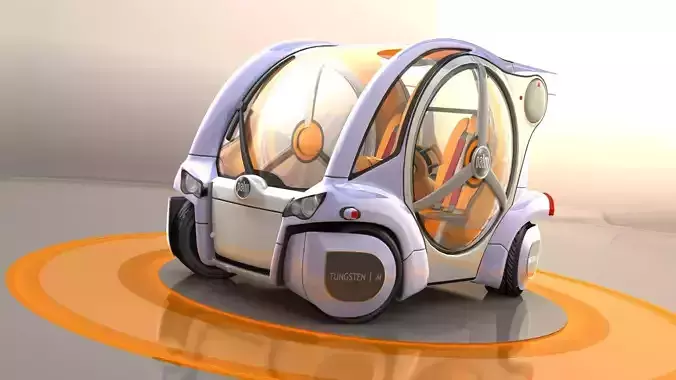 Tungsten Mobile Concept 3D model