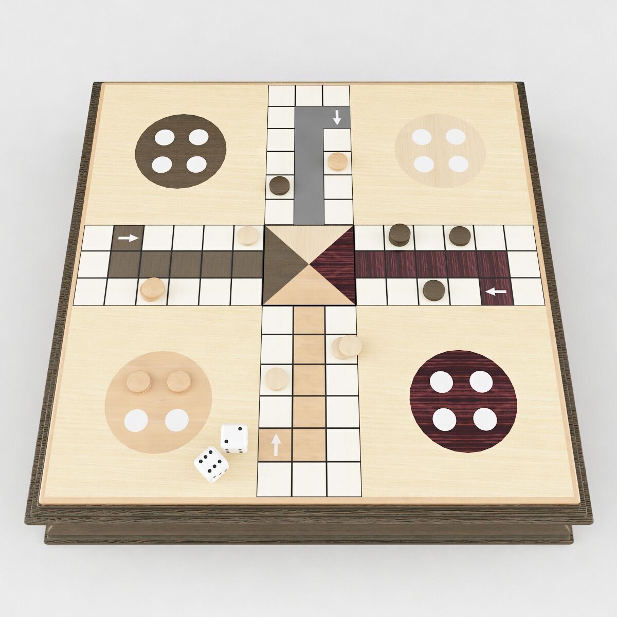 Ludo Game 3D model_2
