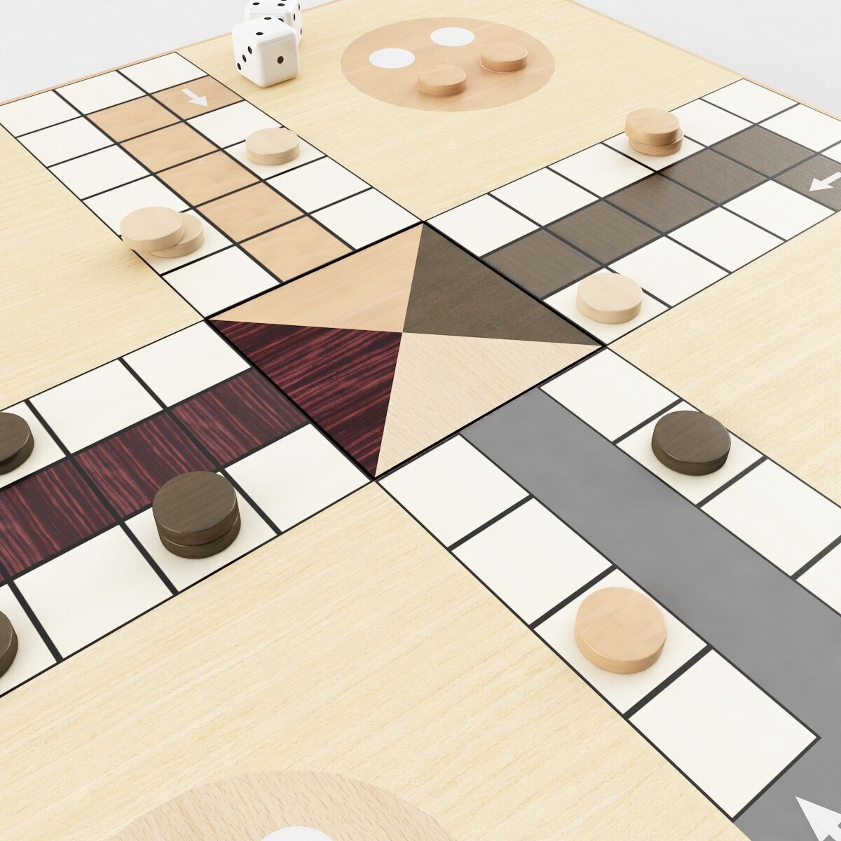 Ludo Game 3D model_1