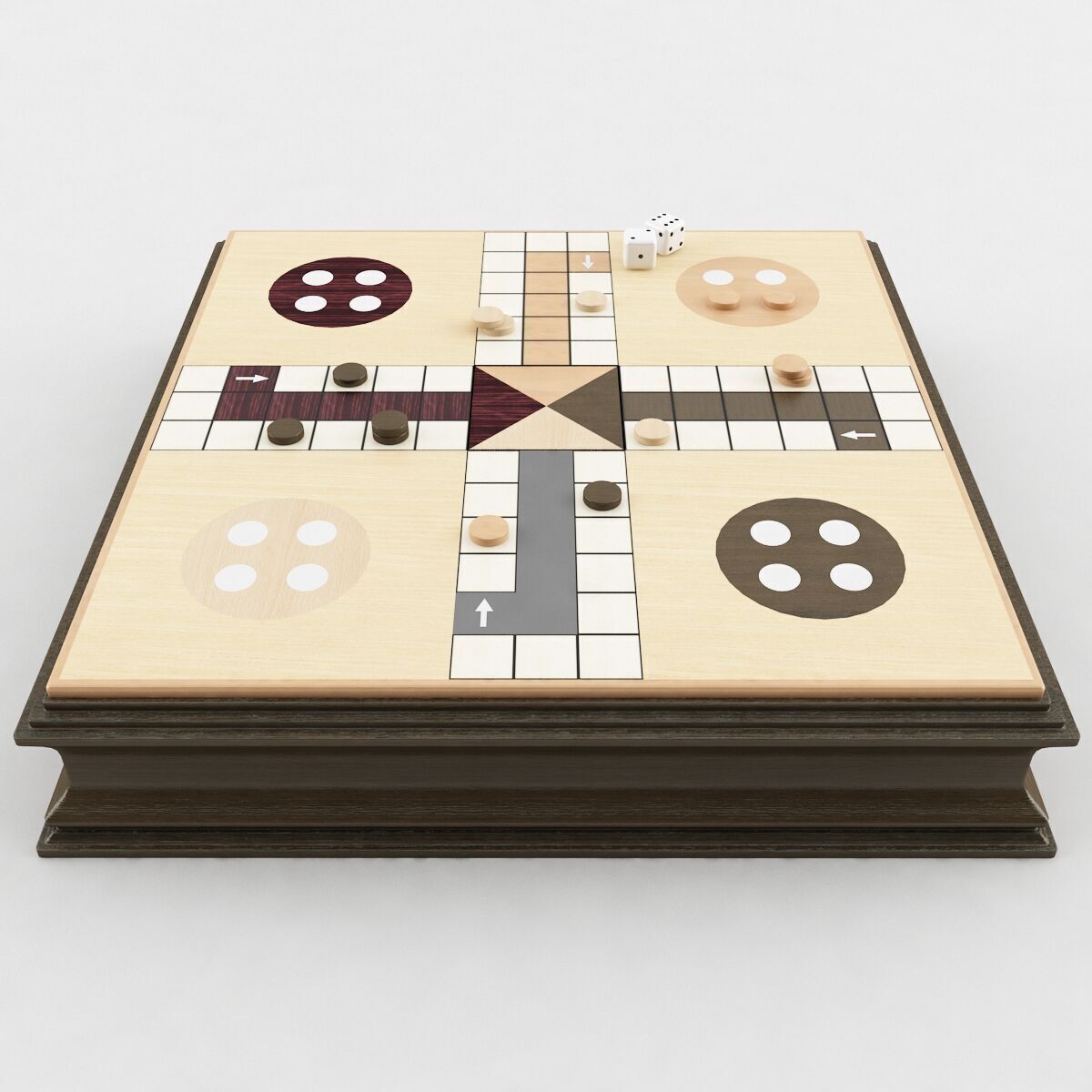 Ludo Game 3D model_3