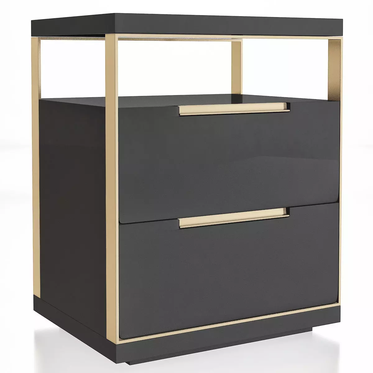 BANNING BEDSIDE TABLE 3d model Low-poly 3D model_0