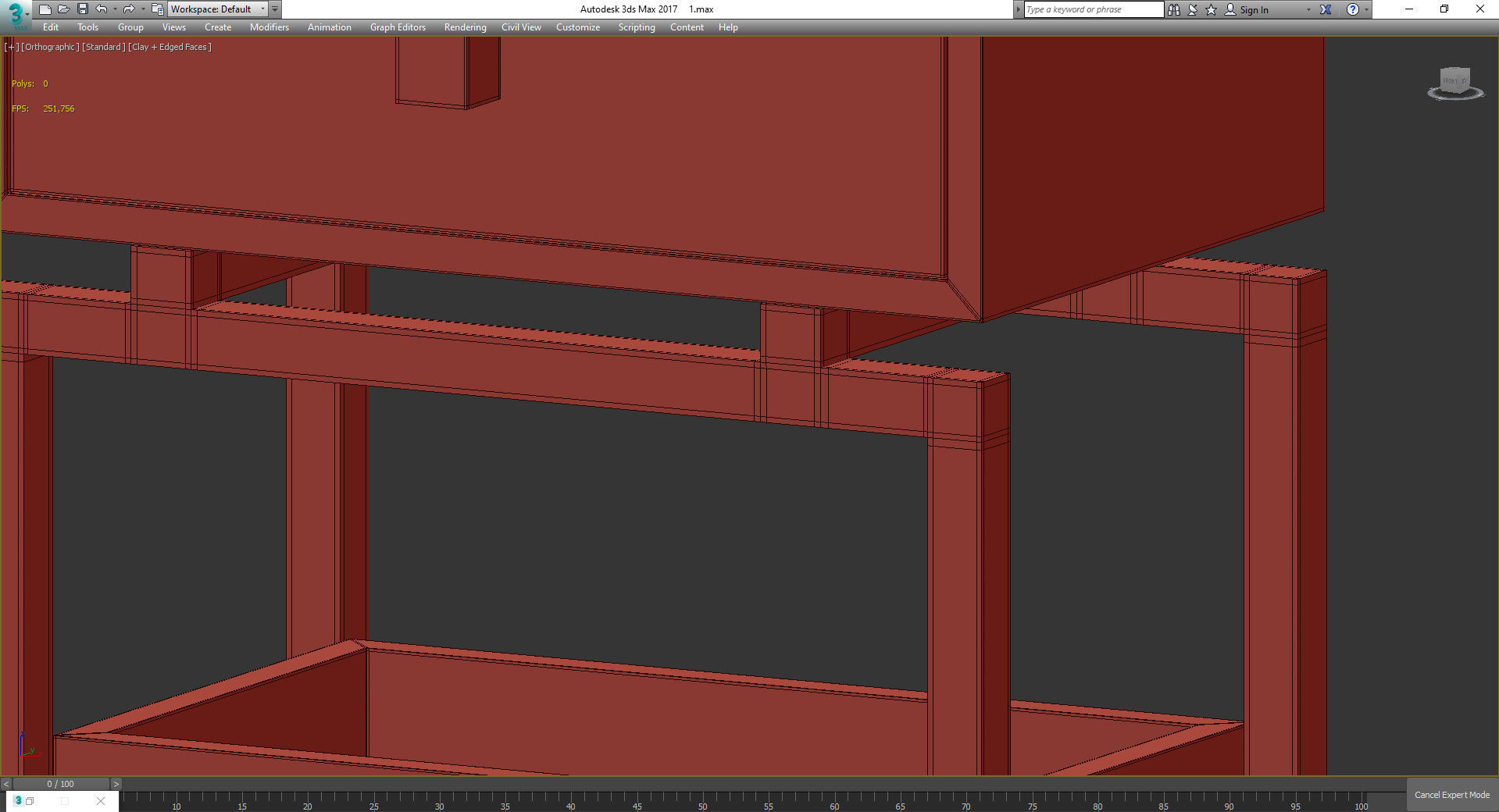 Bedside table Sokol 3d model Low-poly 3D model_4