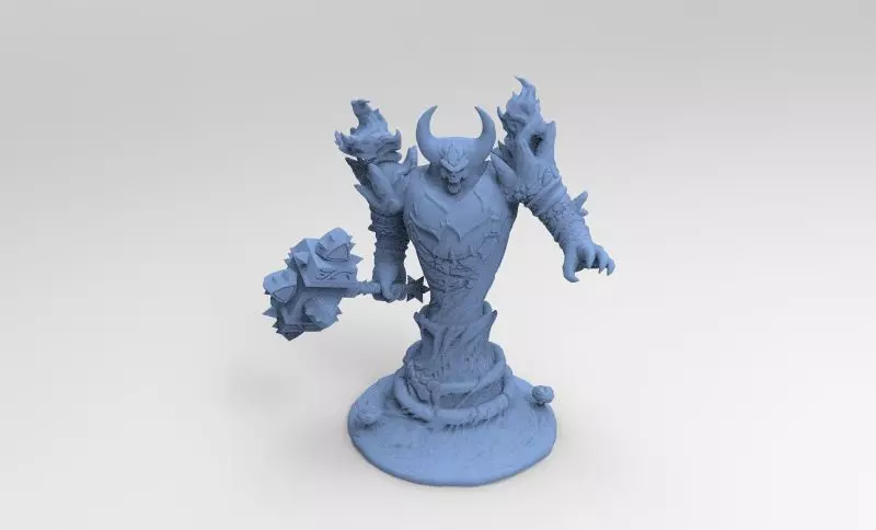 Ragnaros the Firelord 3D model 3D printable | CGTrader