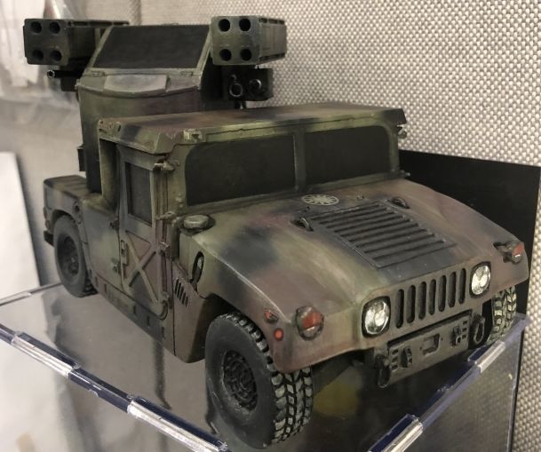 AN-TWQ-1 Avenger - HMMWV M1097A2 3D print model_7