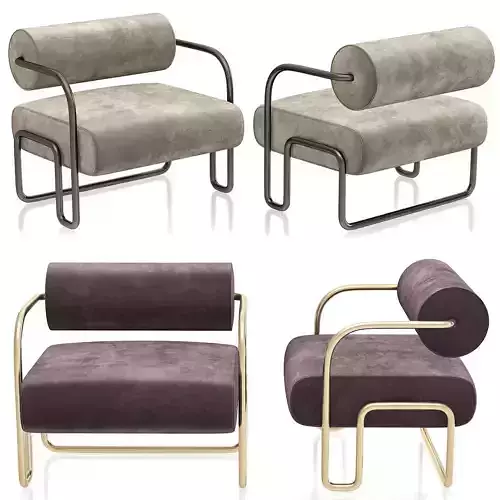 Ardent club chair 3d model