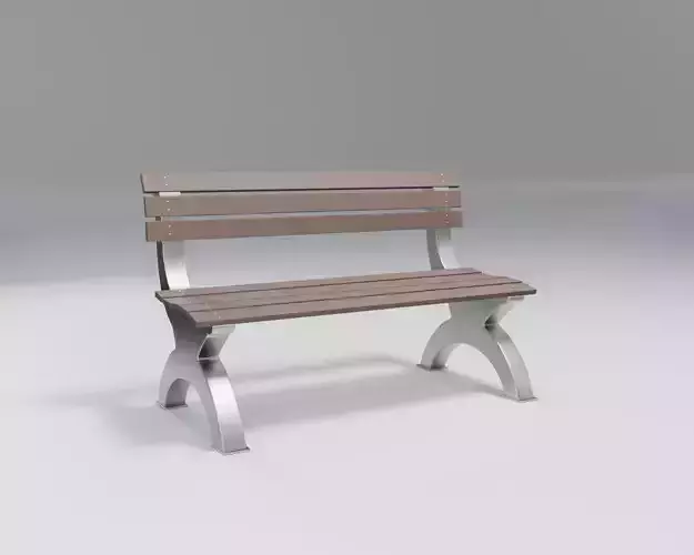 office bench - light theme - modern 