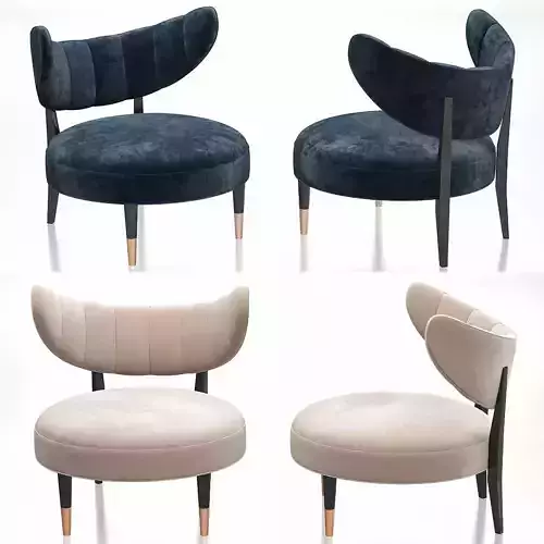 Rue Side Chair 3d model