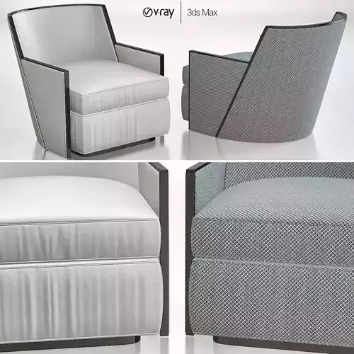 GALILEO SWIVEL LOUNGE 3d model