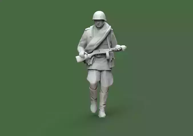 soldiers ussr 3D print model