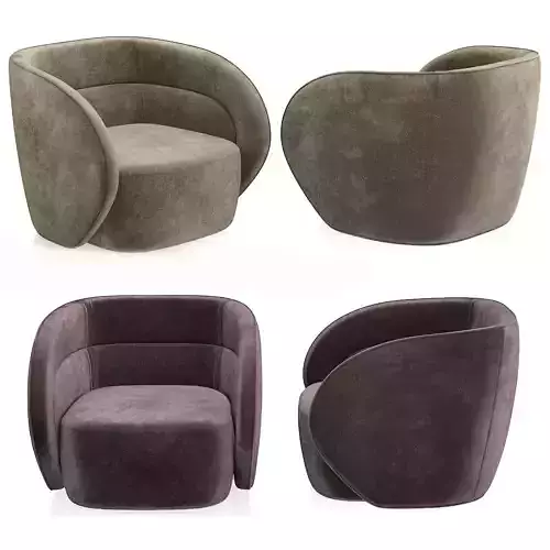 Armchair Mac Arthur 3d model