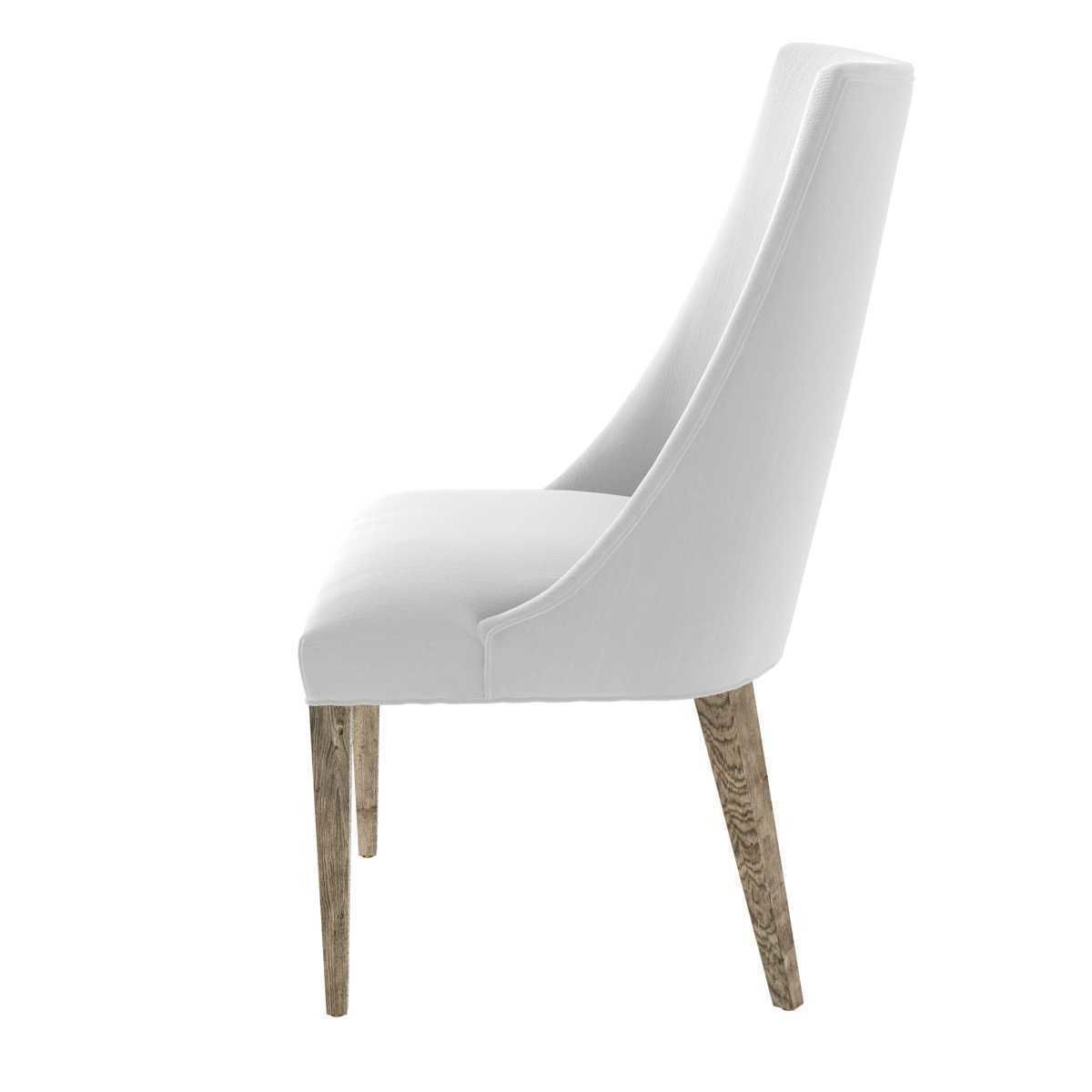 Restoration Hardware ELLA FABRIC CHAIR and CAYDEN  DINING TABLE 3D model_14