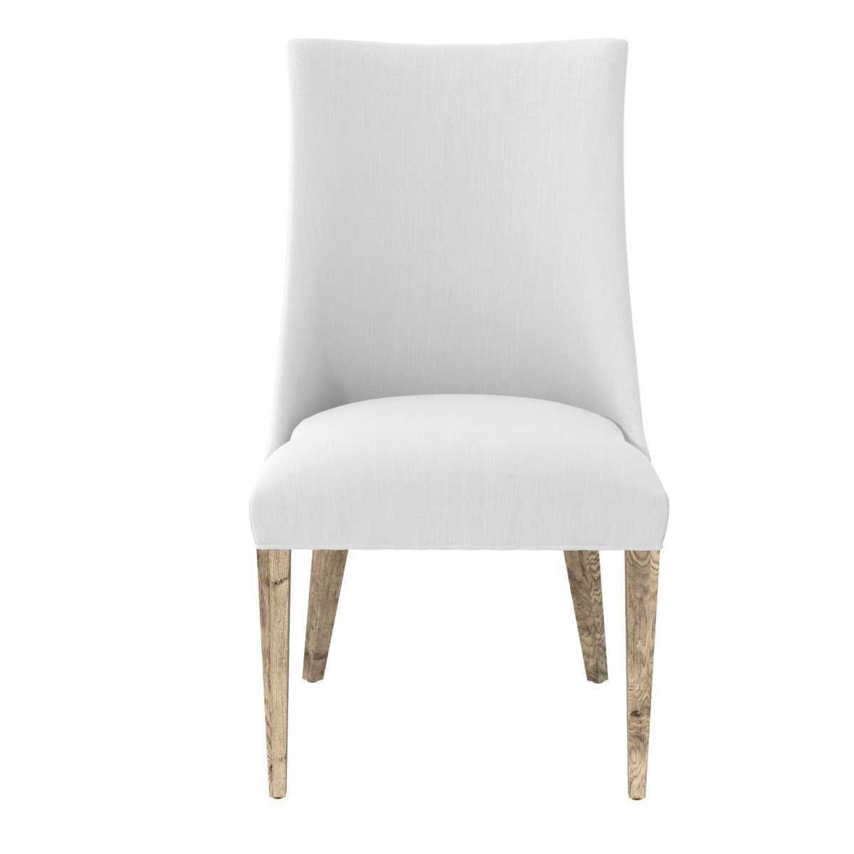 Restoration Hardware ELLA FABRIC CHAIR and CAYDEN  DINING TABLE 3D model_12