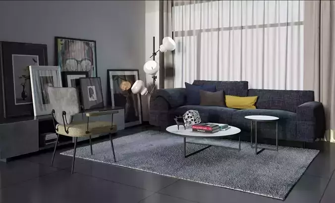 Living modern room