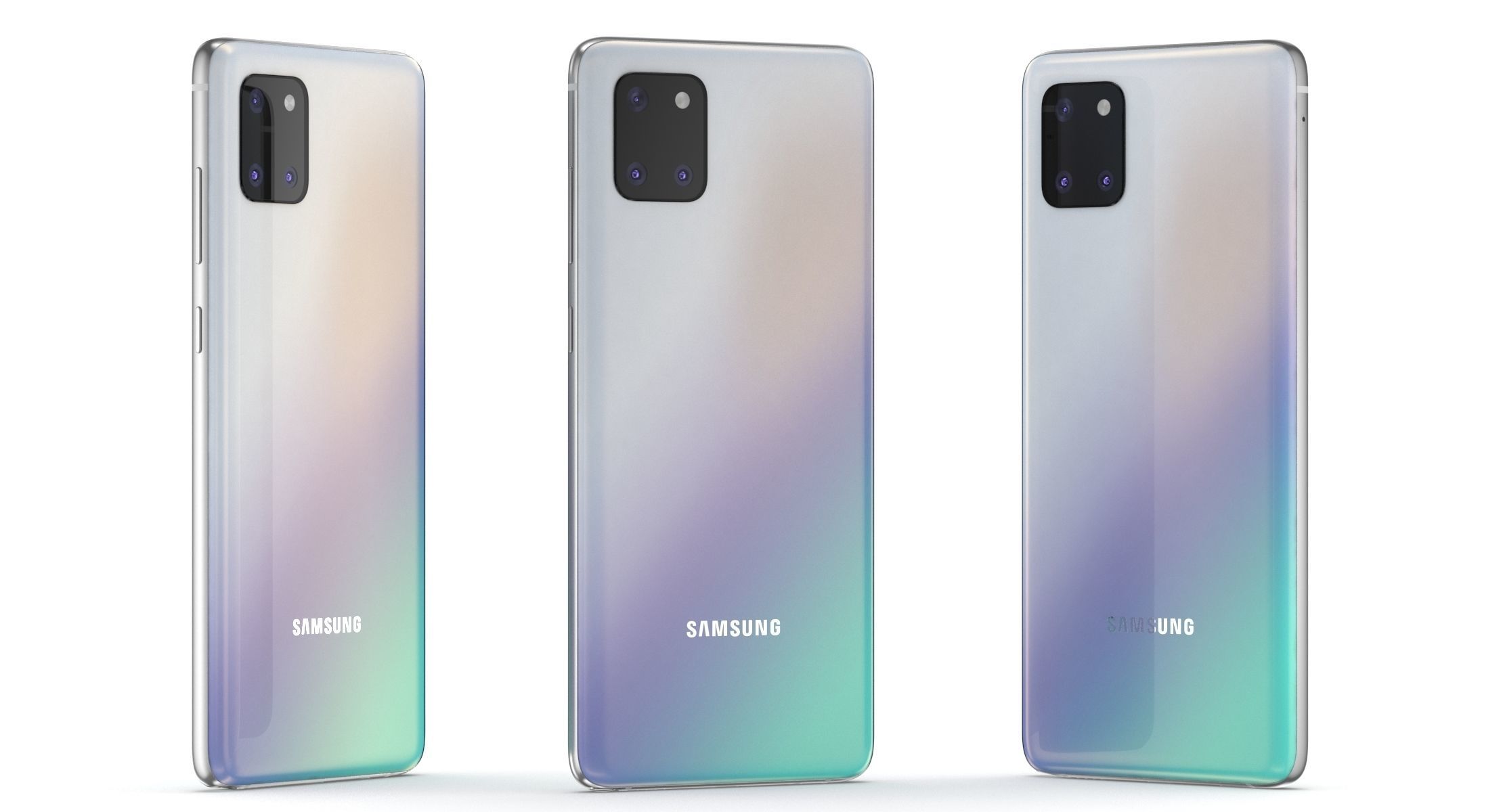 Samsung Galaxy Note 10 Lite All Colors 3D model_22