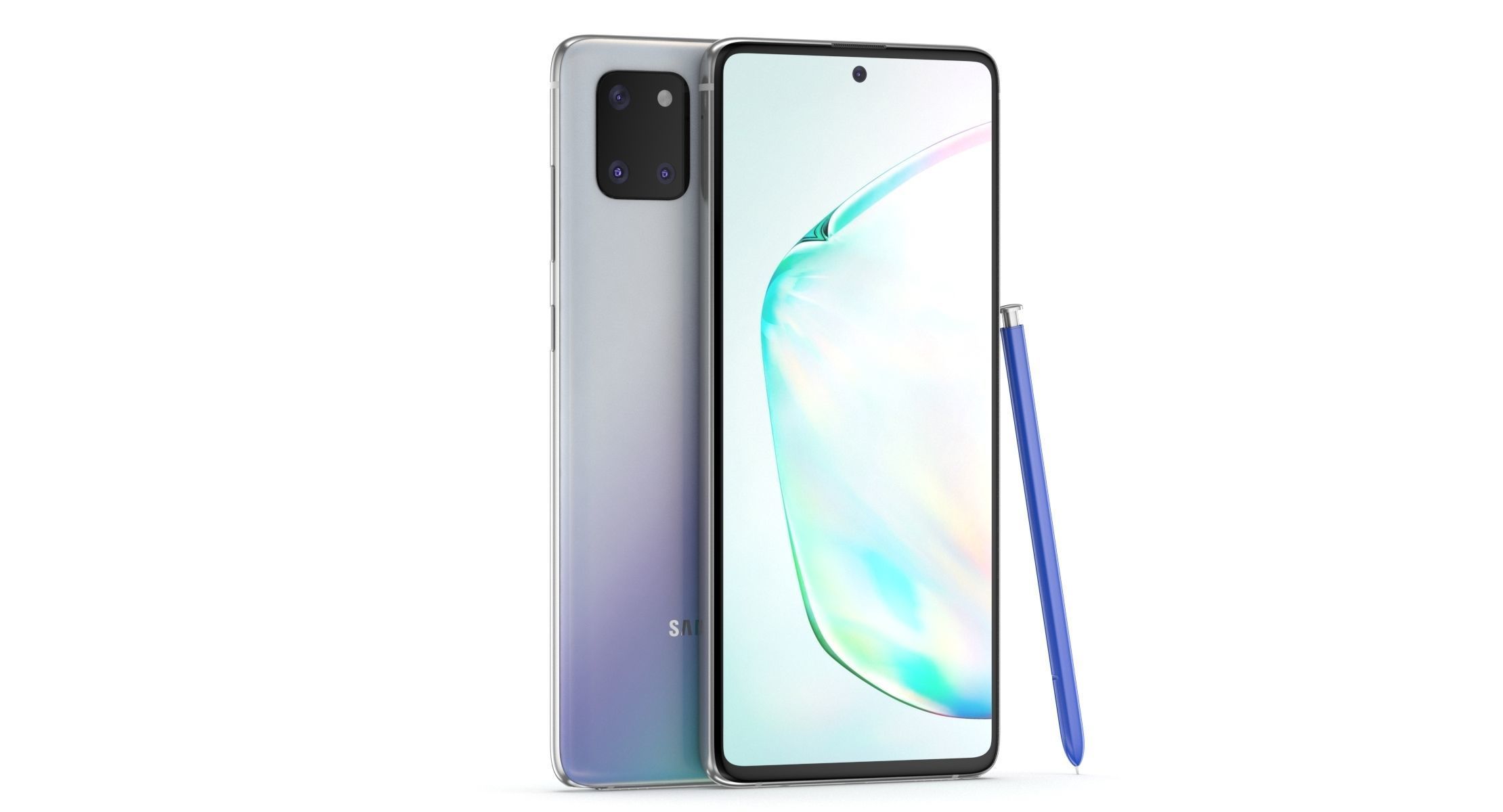 Samsung Galaxy Note 10 Lite All Colors 3D model_14