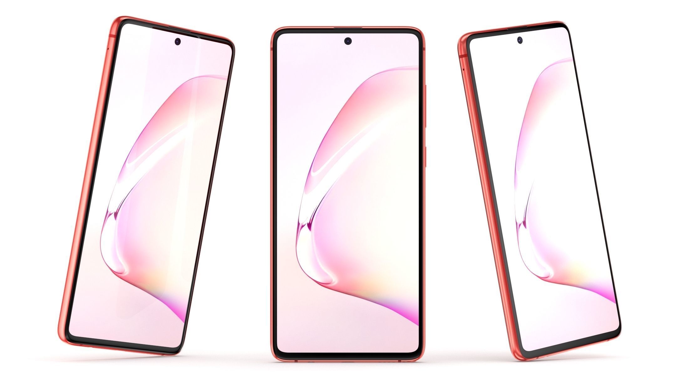 Samsung Galaxy Note 10 Lite All Colors 3D model_33