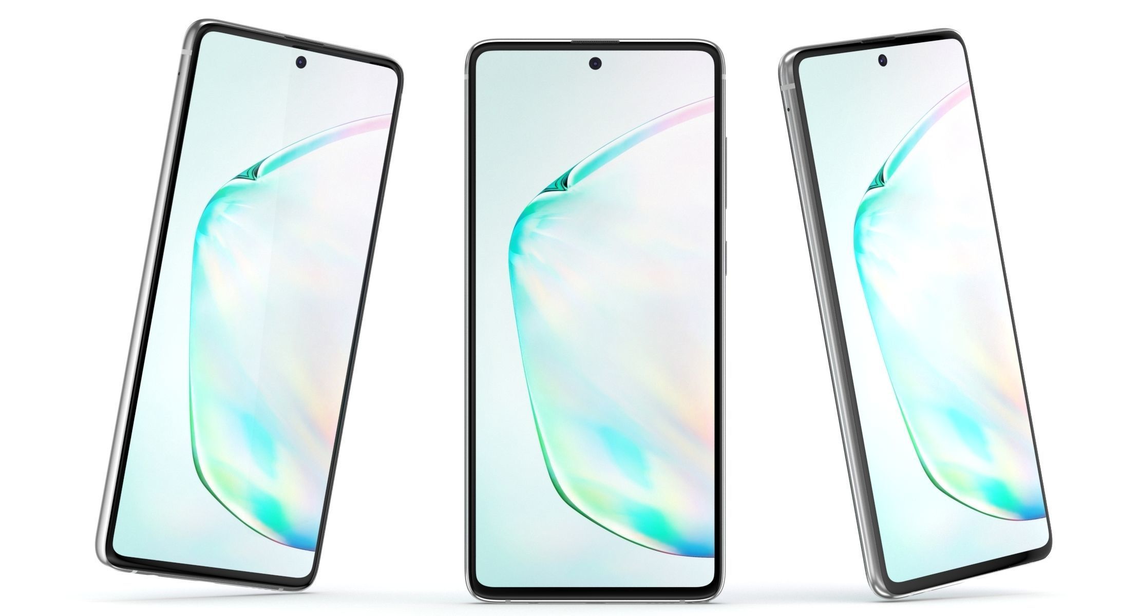 Samsung Galaxy Note 10 Lite All Colors 3D model_19