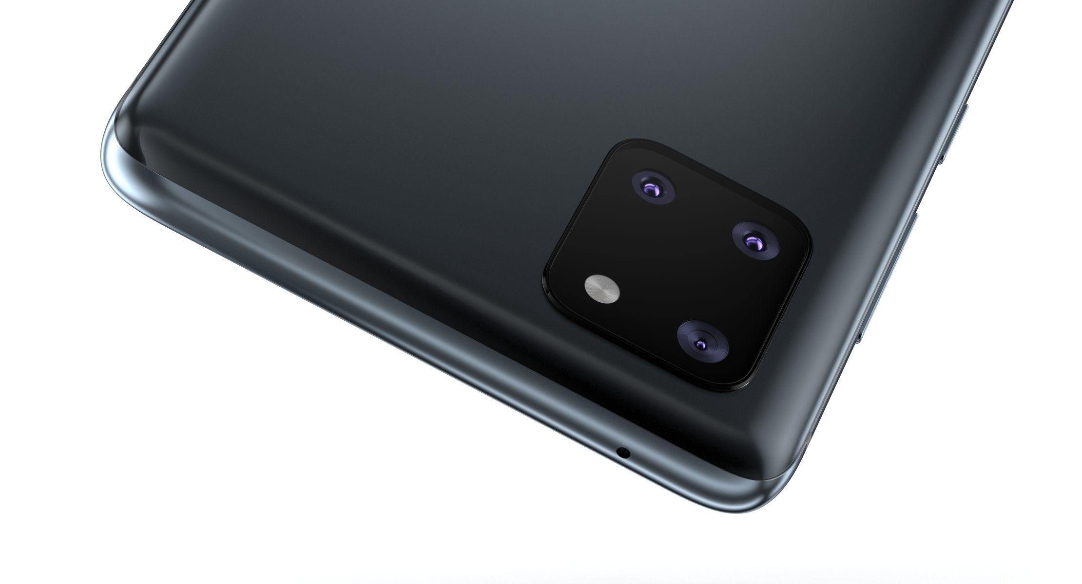 Samsung Galaxy Note 10 Lite Aura Black 3D model_6