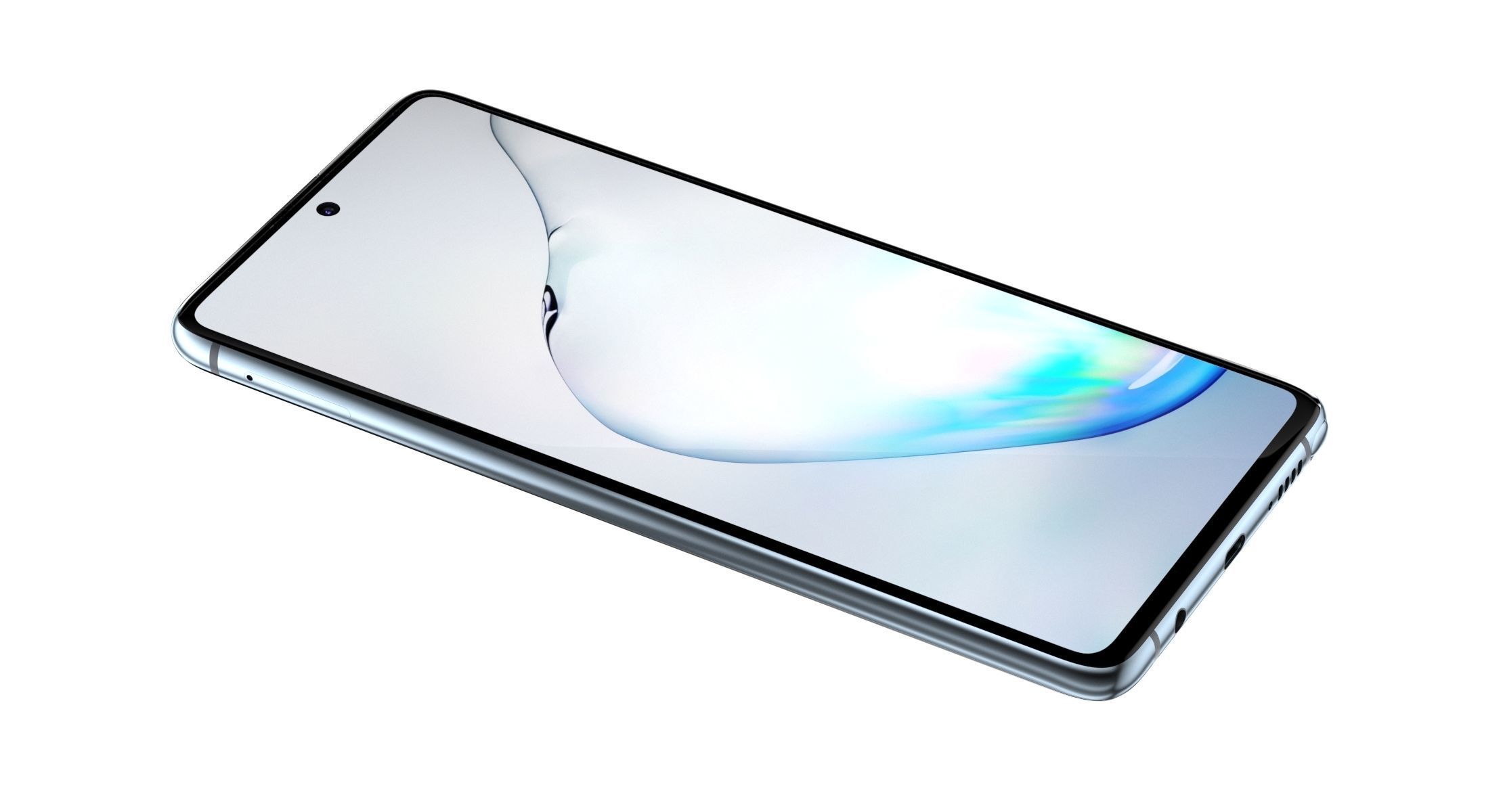 Samsung Galaxy Note 10 Lite Aura Black 3D model_4