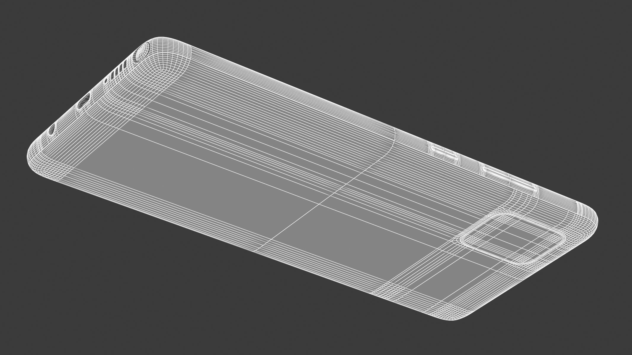 Samsung Galaxy Note 10 Lite Aura Black 3D model_12