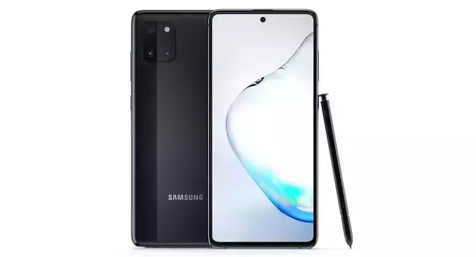 Samsung Galaxy Note 10 Lite Aura Black