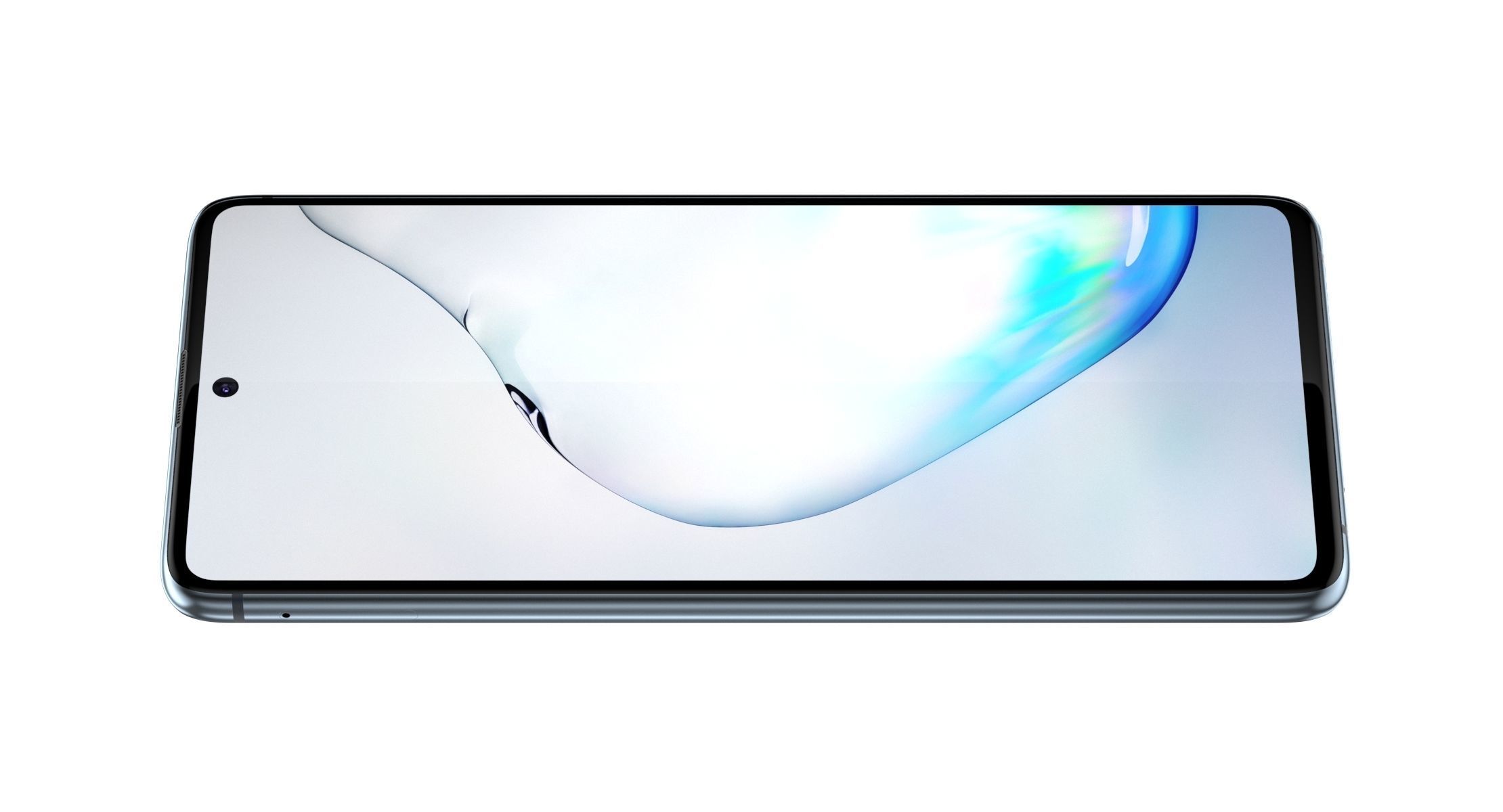 Samsung Galaxy Note 10 Lite Aura Black 3D model_3