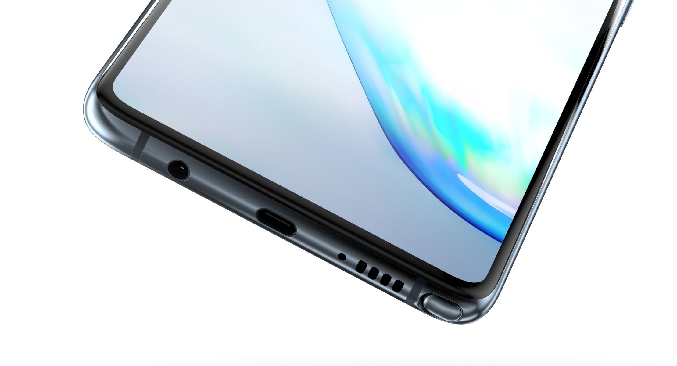 Samsung Galaxy Note 10 Lite Aura Black 3D model_5