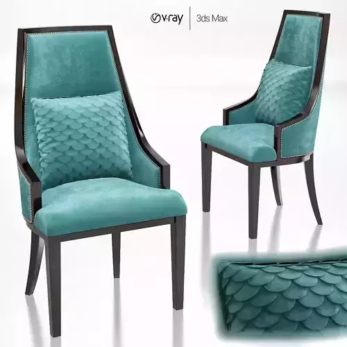 RORY DINING CHAIR 3d model