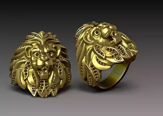 lion ring