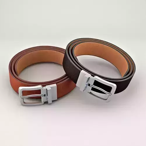 3D Leather Belt model