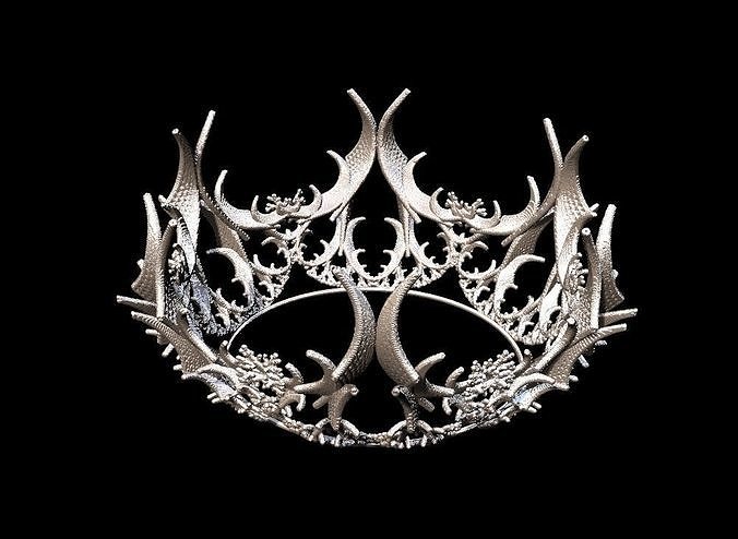 Crown  3D model stl format file 3D print model