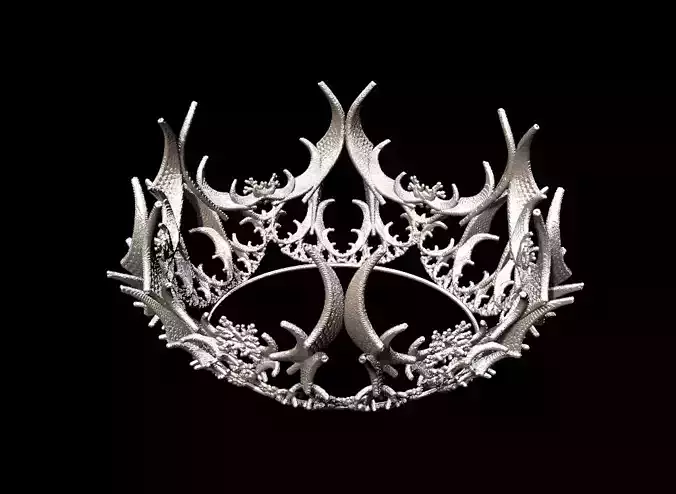 Crown  3D model stl format file 3D print model