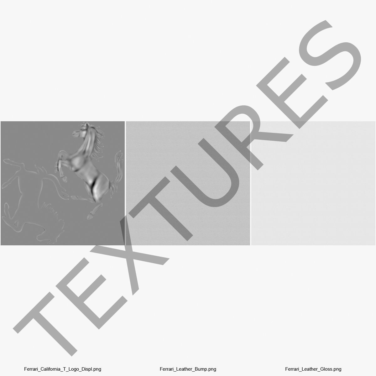 Ferrari Front Seat 3D model_9