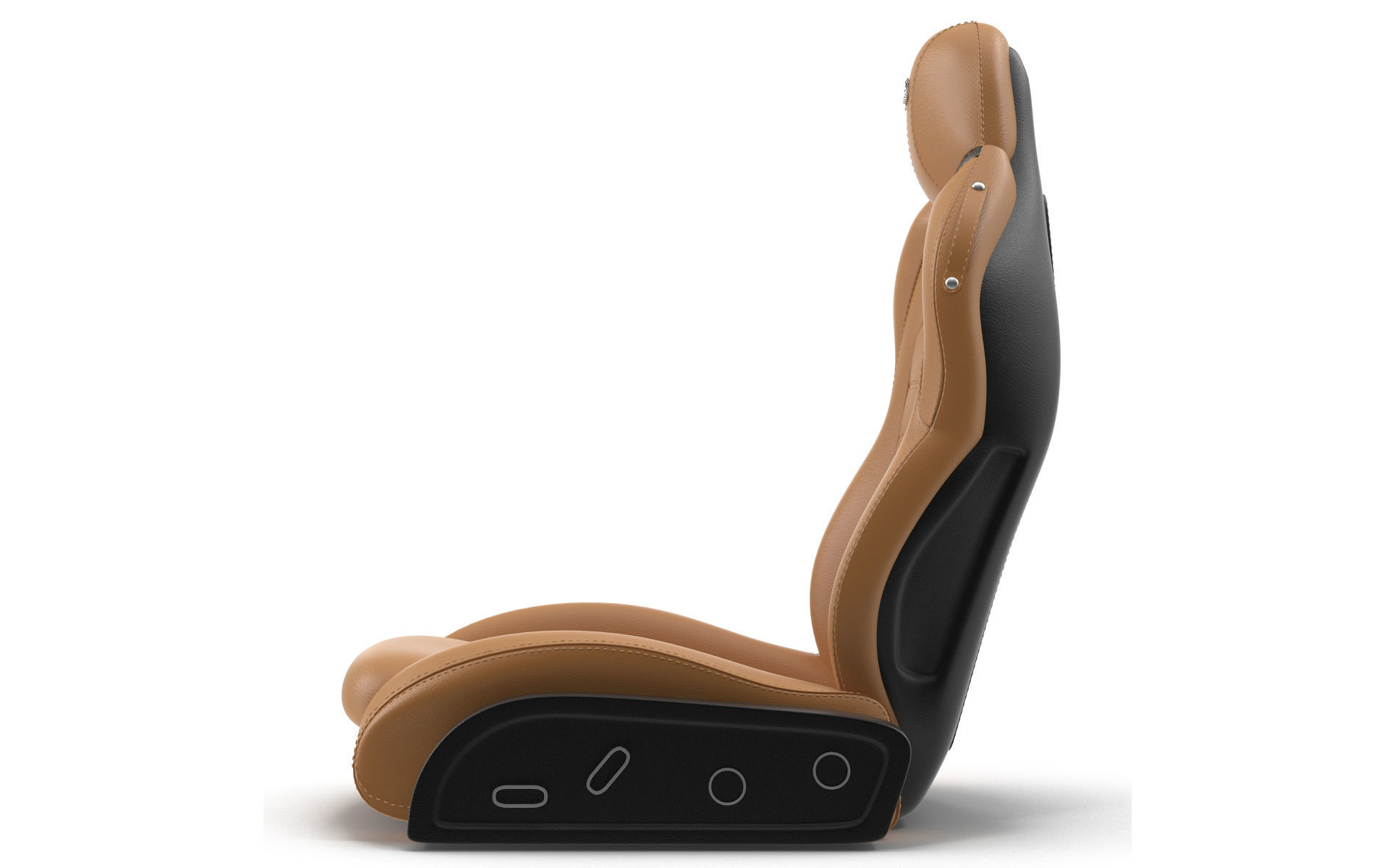 Ferrari Front Seat 3D model_2