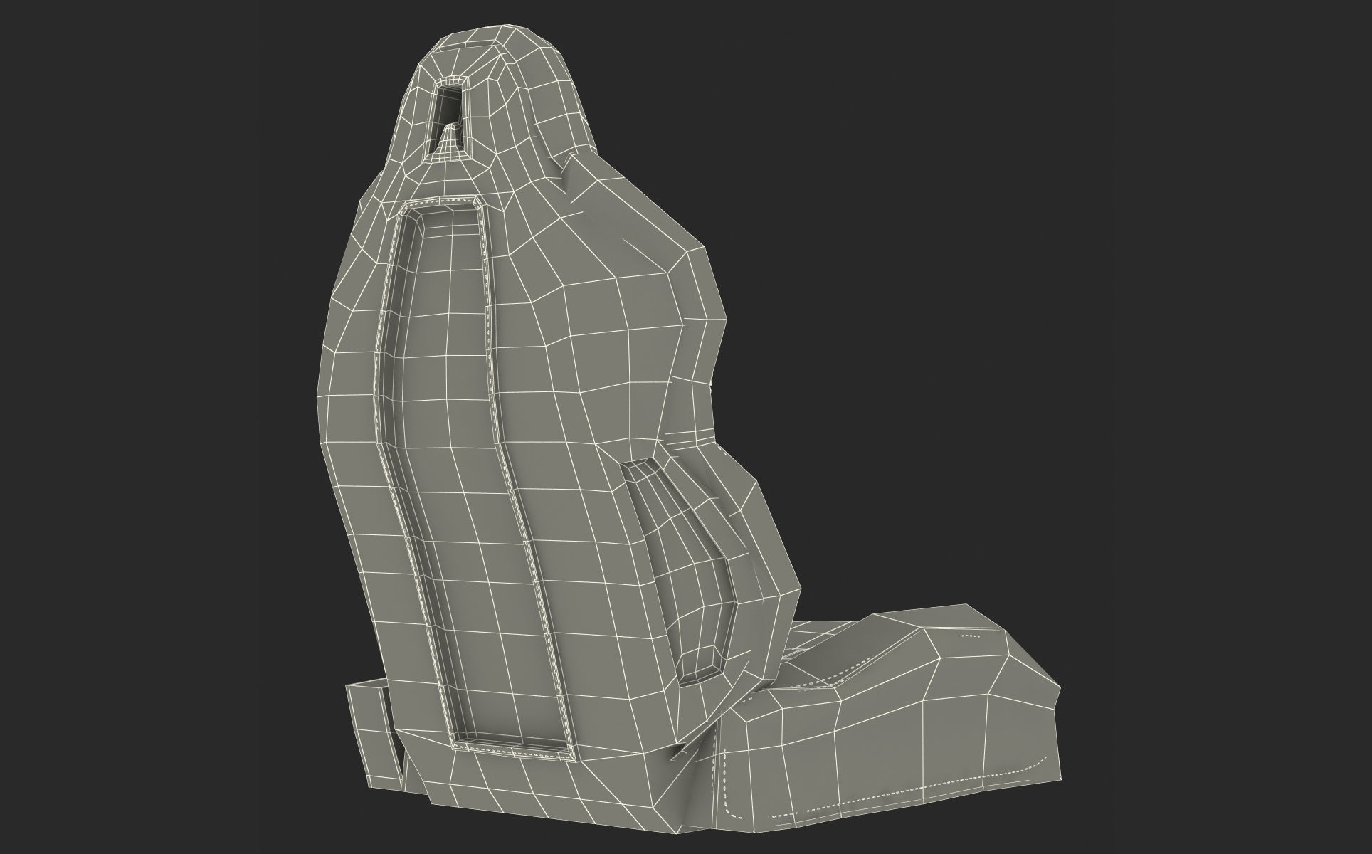 Ferrari Front Seat 3D model_13