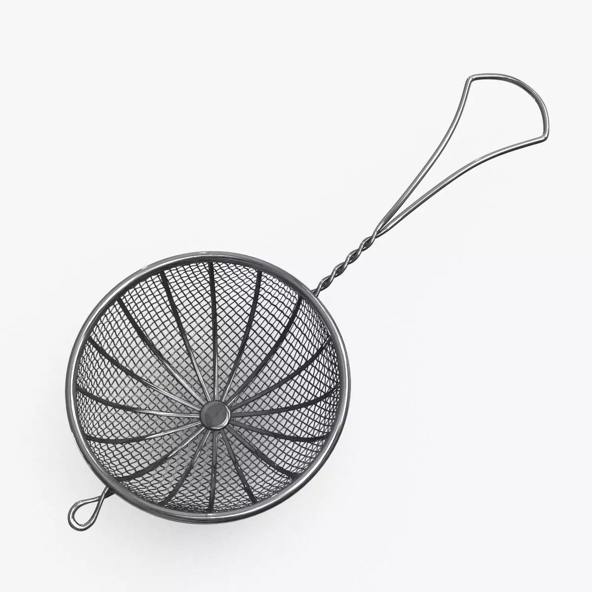 Tea Strainer Low-poly 3D model_0