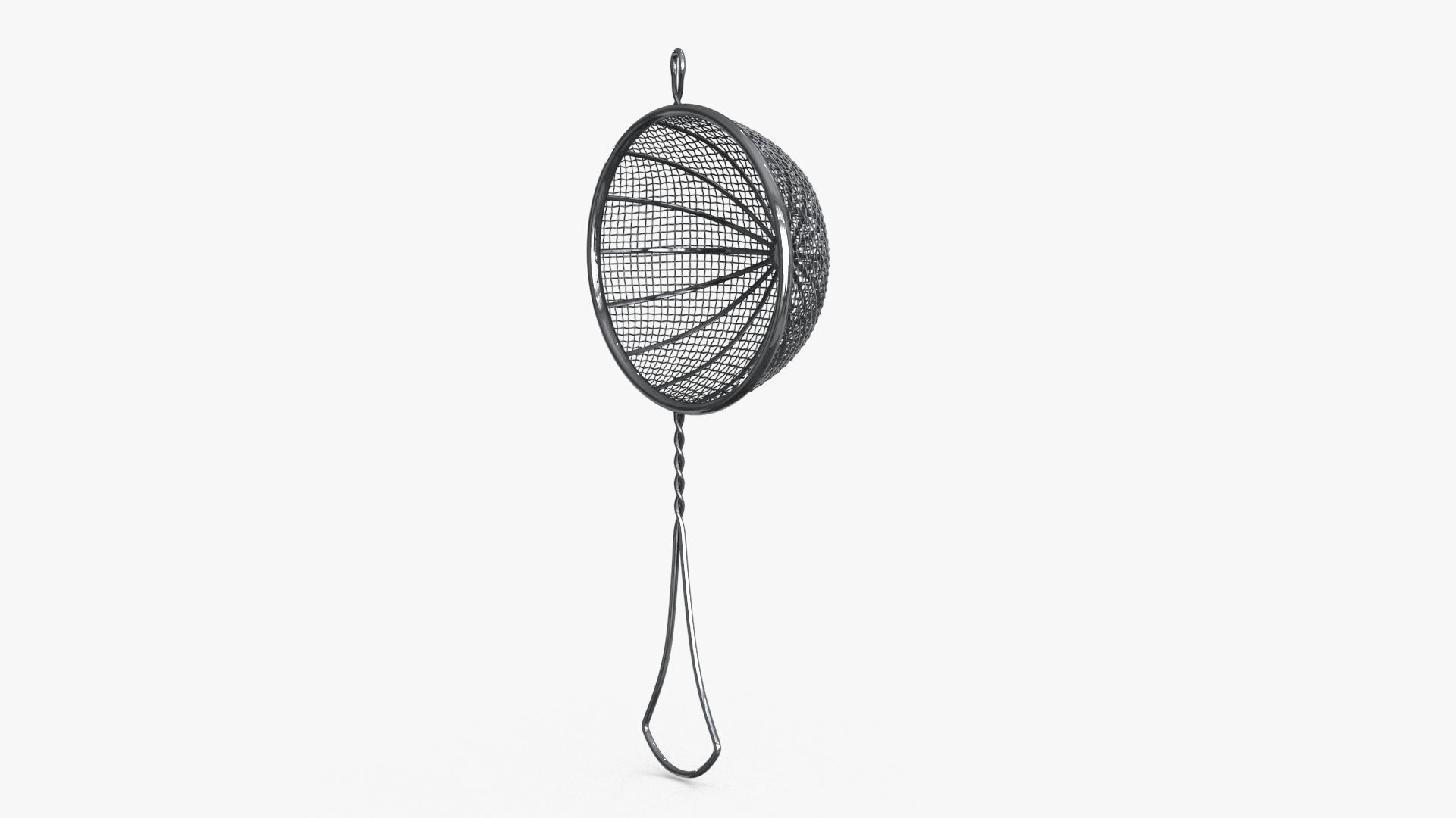 Tea Strainer Low-poly 3D model_12