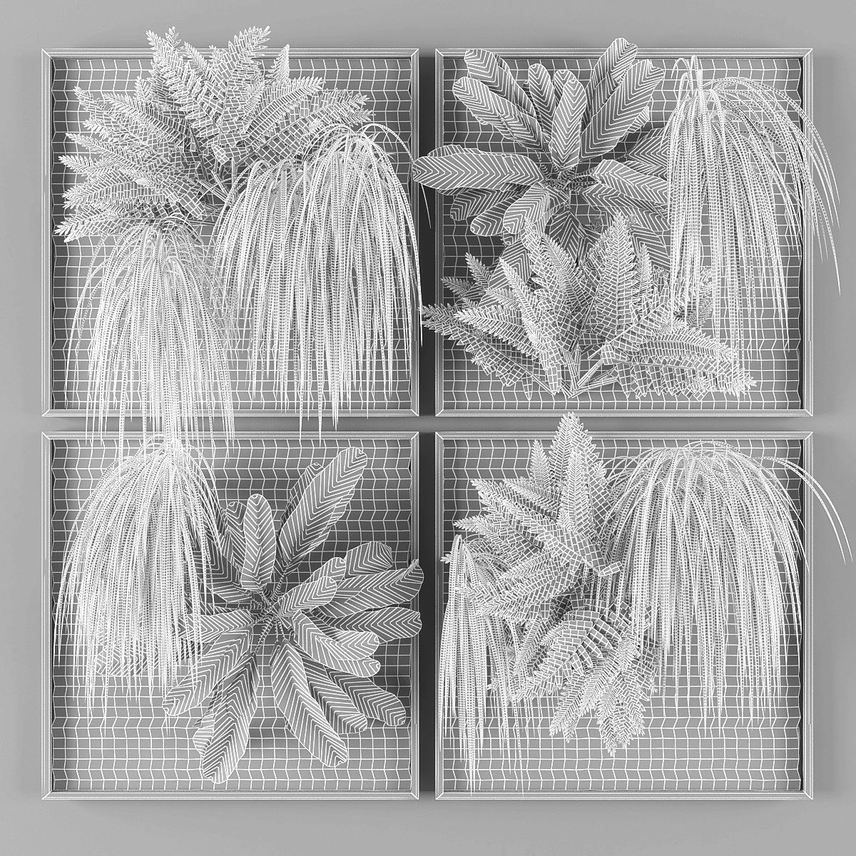 Vertical garden 38 3D model_2