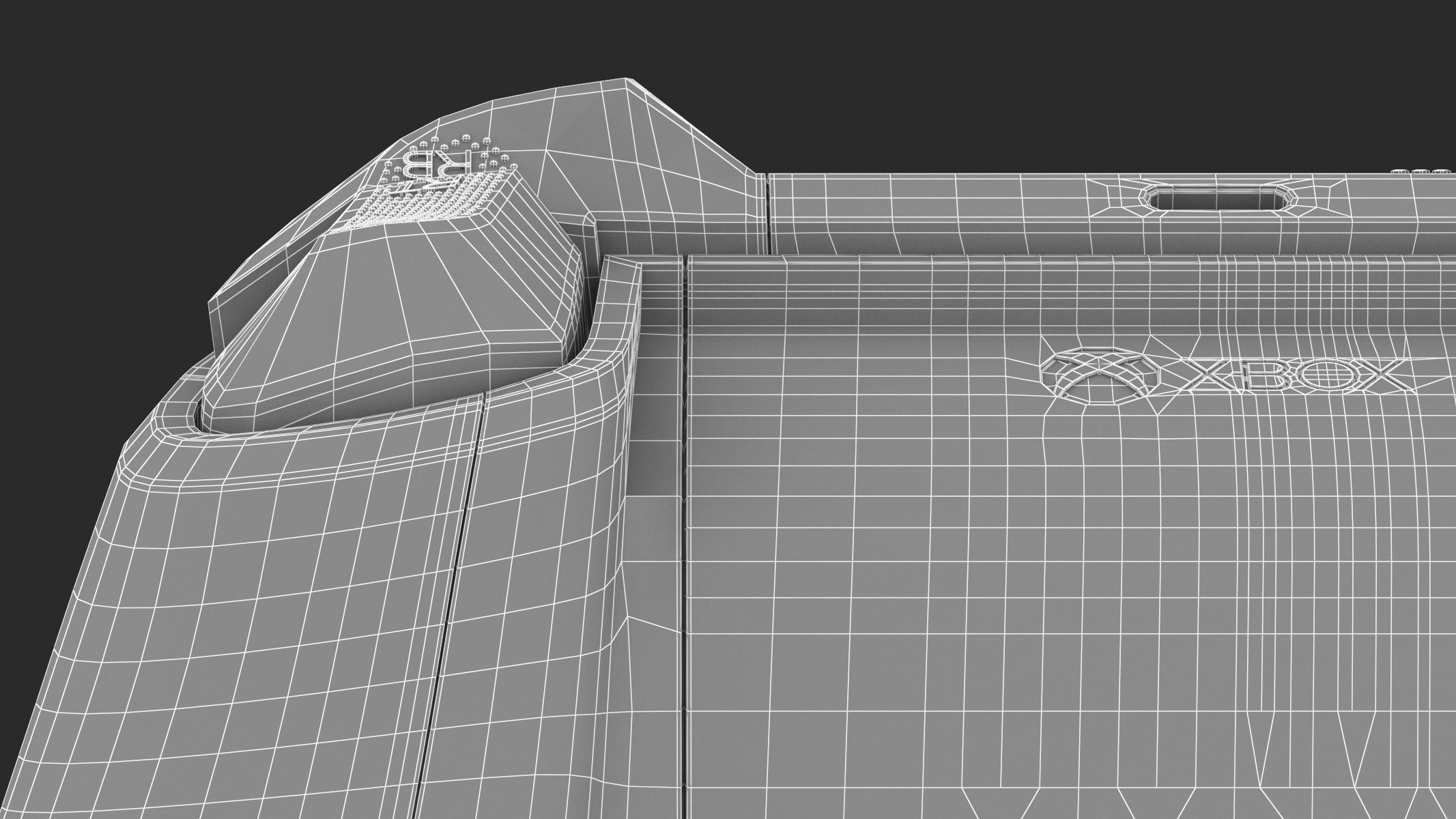 X-Box Series X Controller 3D model_34