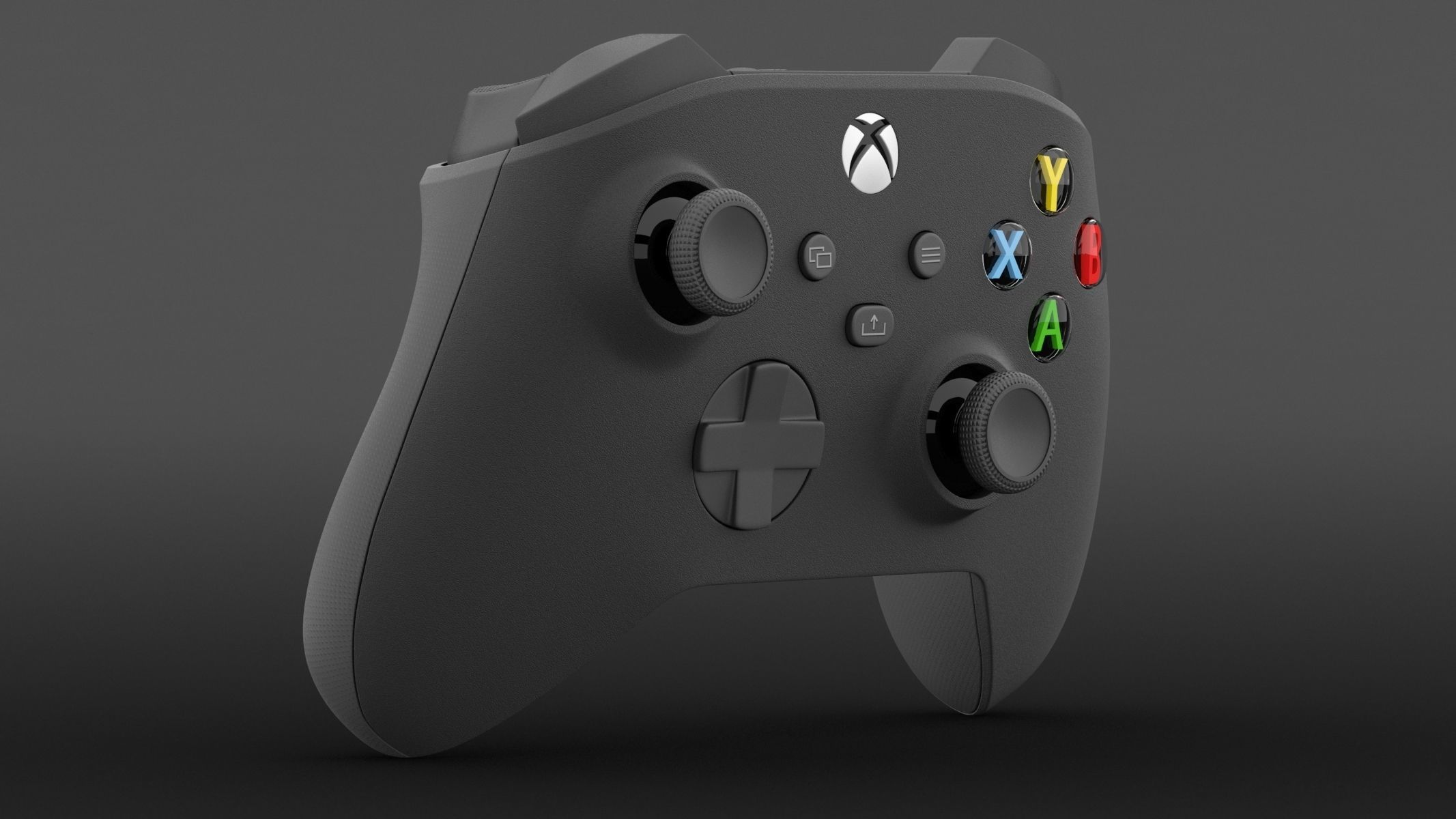 X-Box Series X Controller 3D model_7