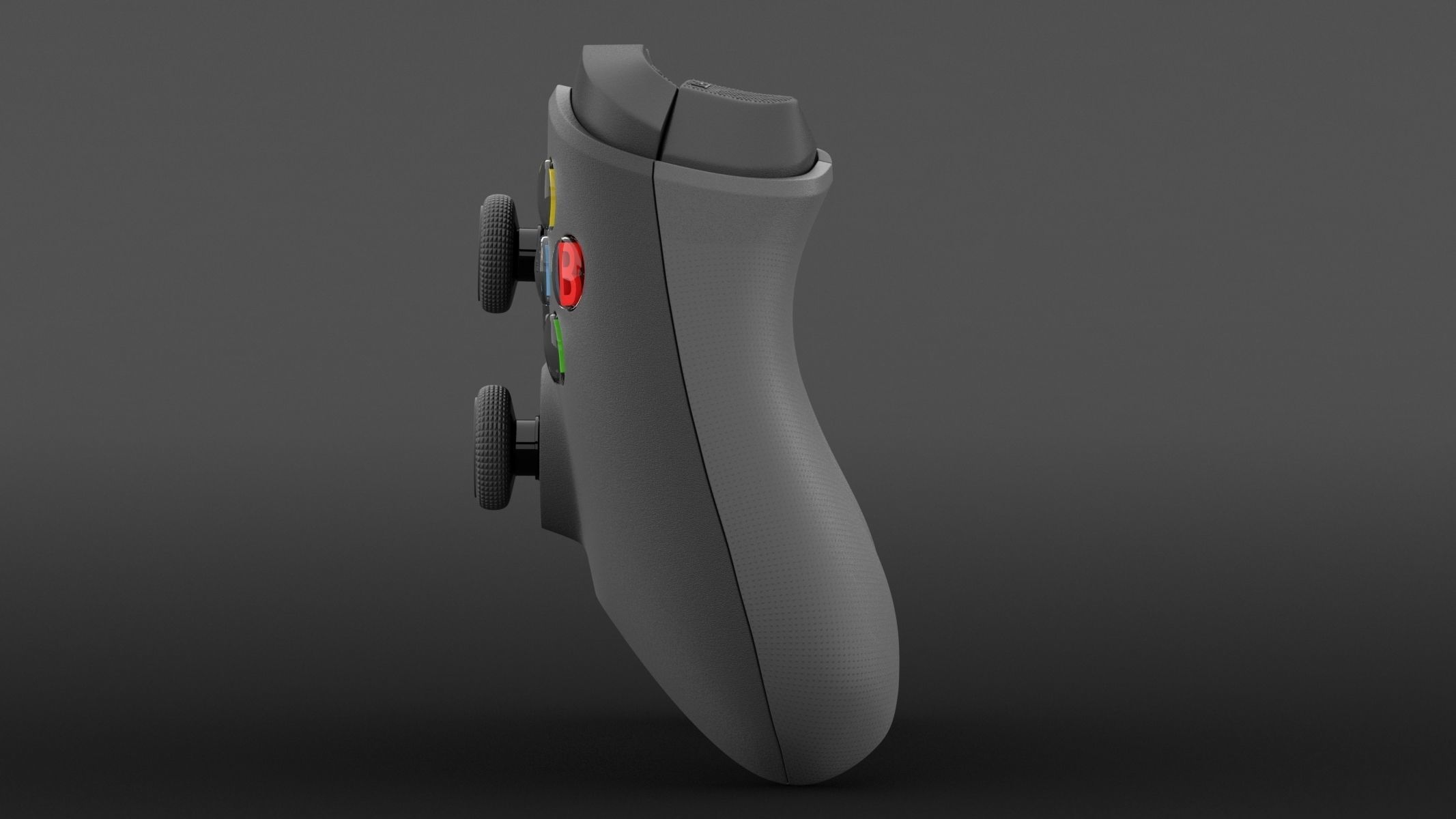 X-Box Series X Controller 3D model_2
