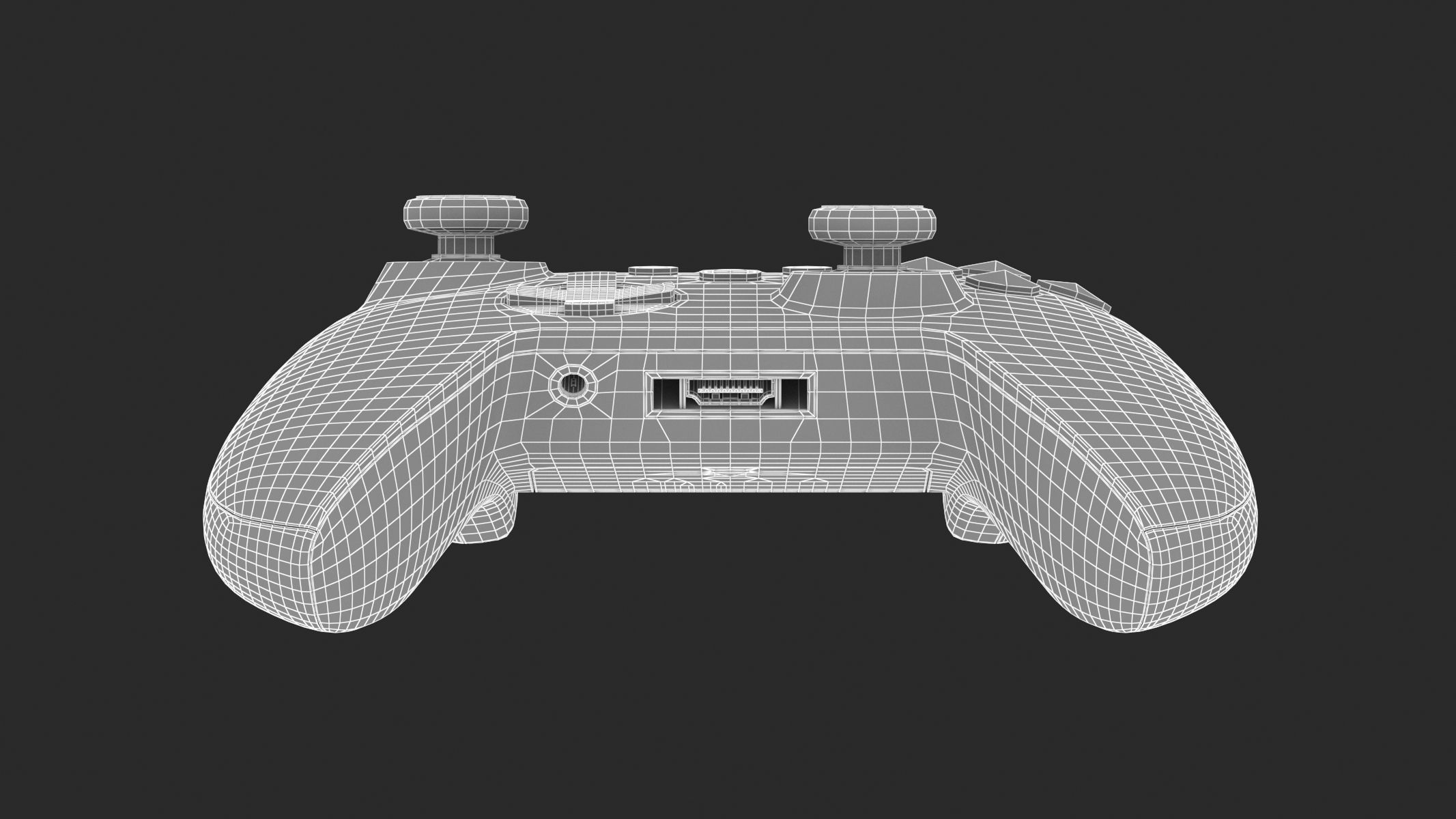 X-Box Series X Controller 3D model_28