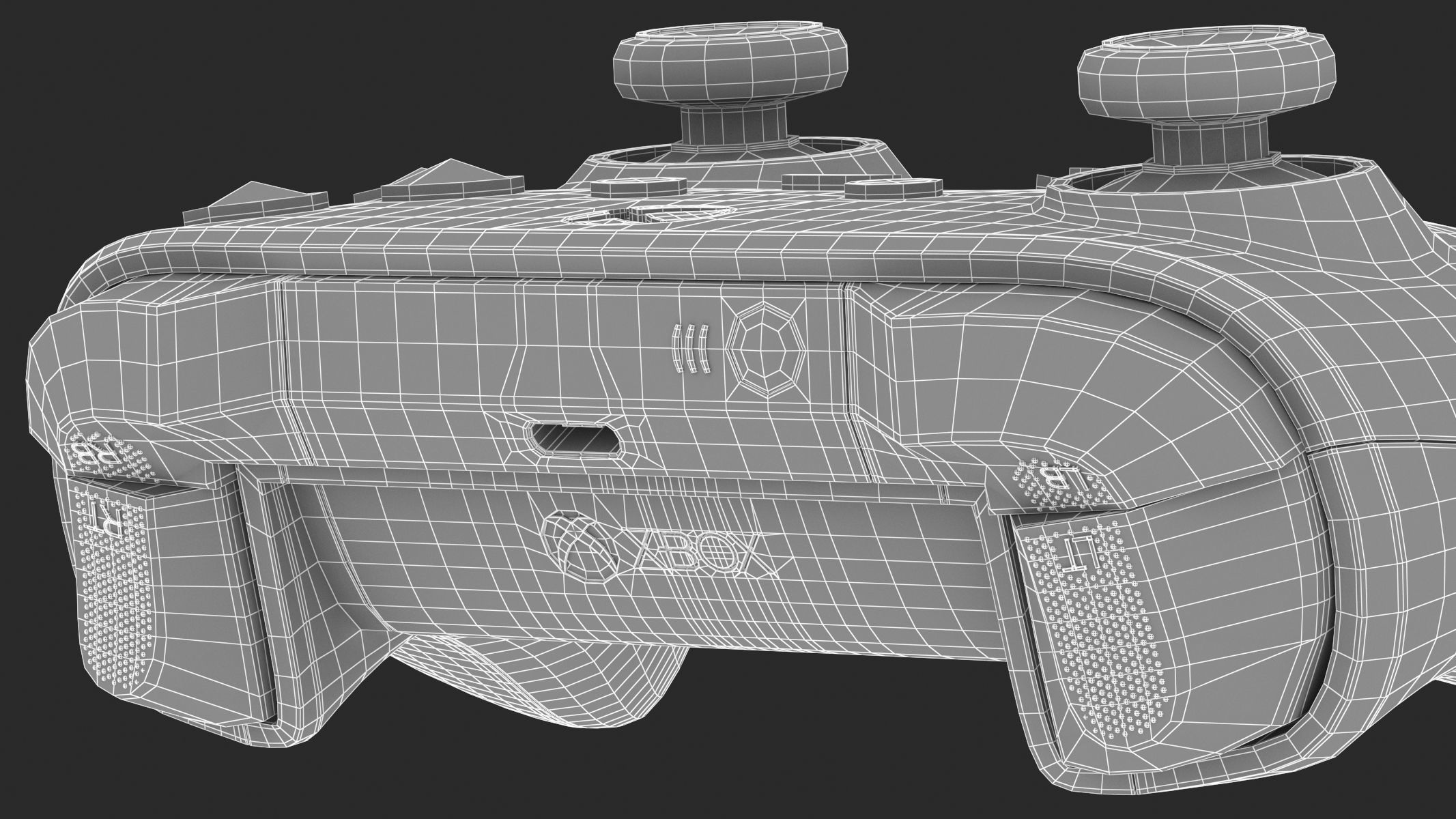 X-Box Series X Controller 3D model_39
