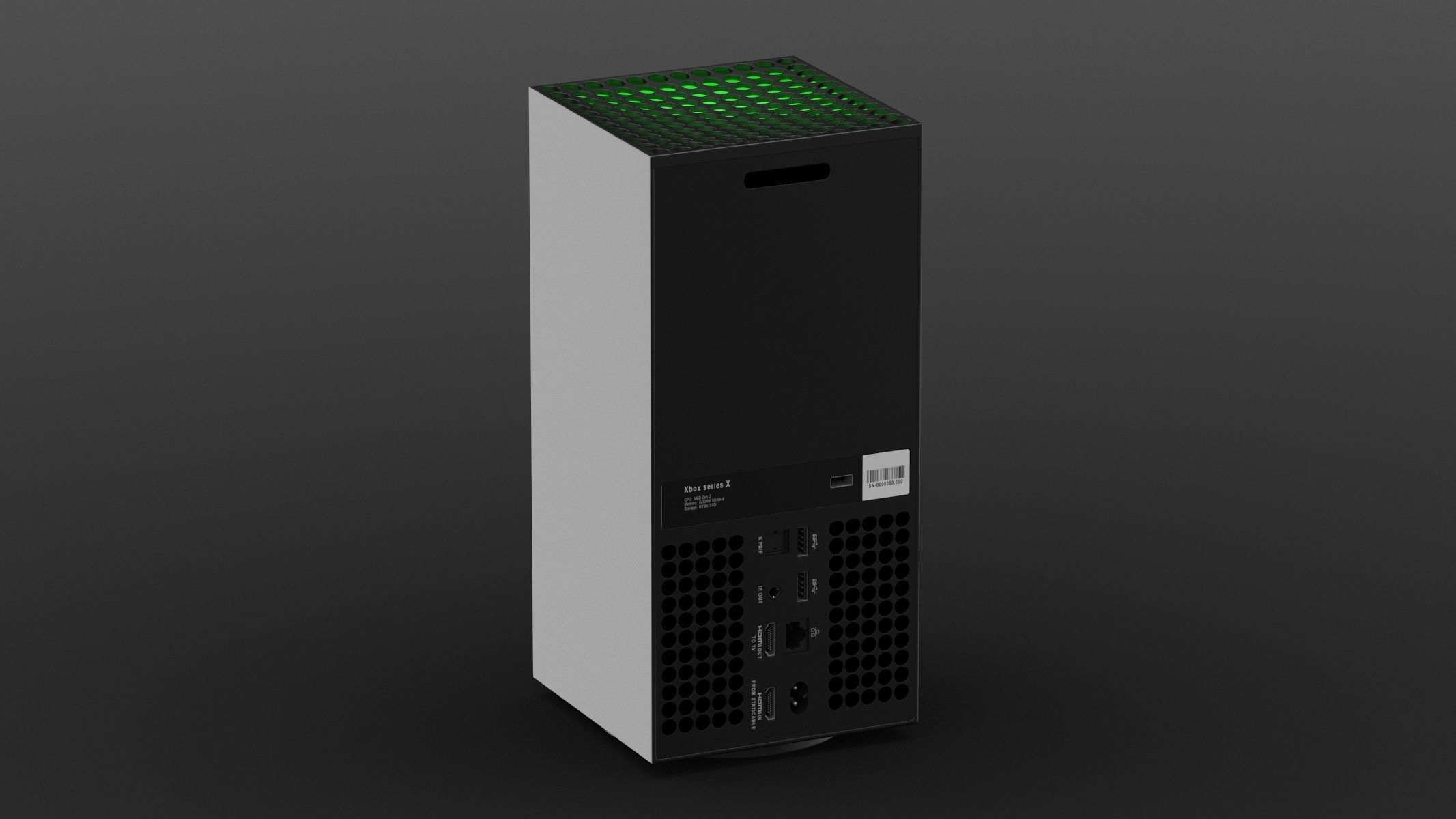 X-Box Series X Set 2020 3D model_7