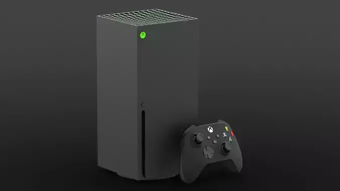 X-Box Series X Set 2020 3D model
