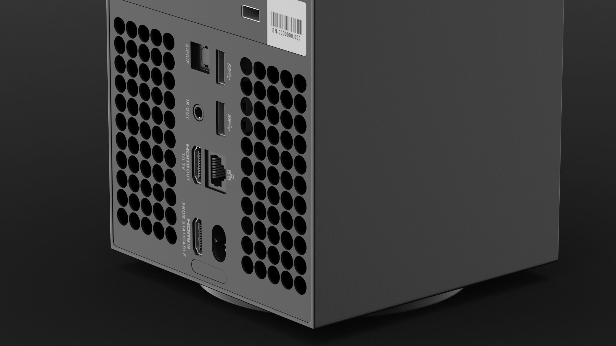 X-Box Series X Set 2020 3D model_15